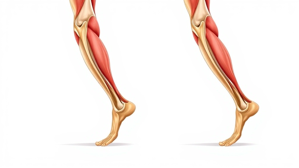 유각기 동안 다리의 움직임 궤적을 단계별로 나타낸 도해